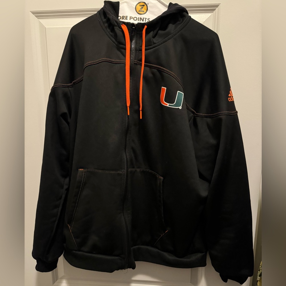 University of Miami  Adidas Hoodie